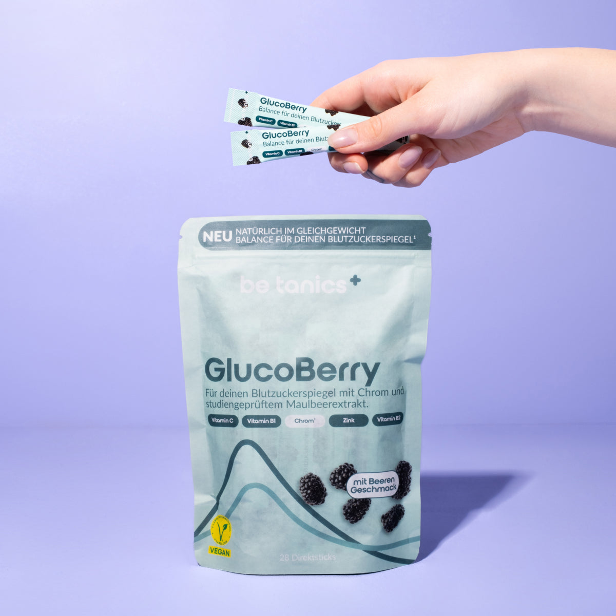 GlucoBerry - Weniger Blutzuckerspitzen