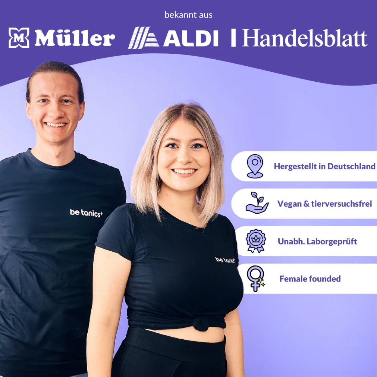 be tanics - Entwickelt für deinen Flow